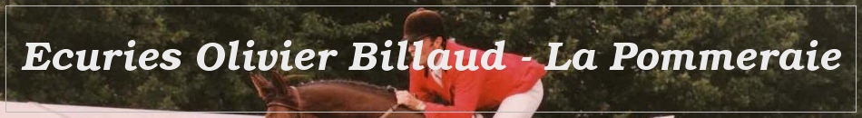Ecuries Olivier Billaud - La Pommeraie